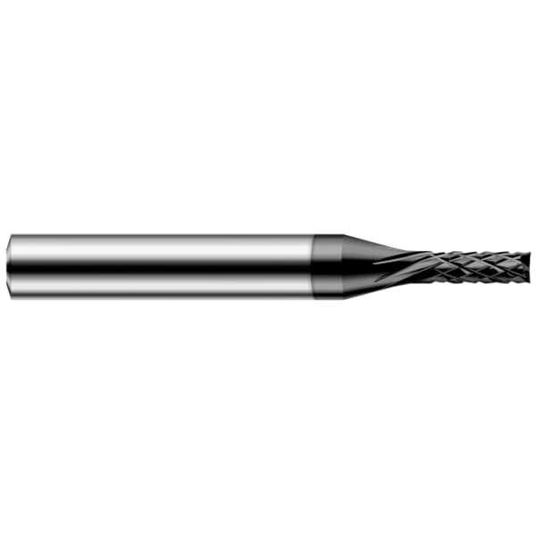 End Mill for Composites - Square, 0.0620" (1/16), Finish - Machining: Amorphous Diamond